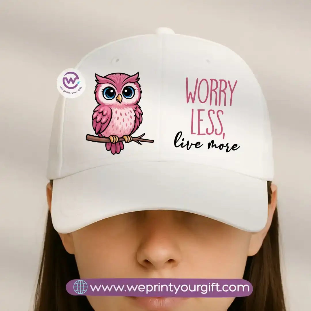 Personalized summer cap- Owl - WE PRINT