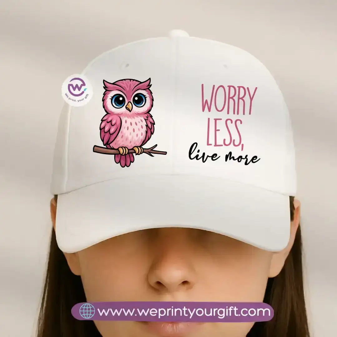 Personalized summer cap- Owl - WE PRINT