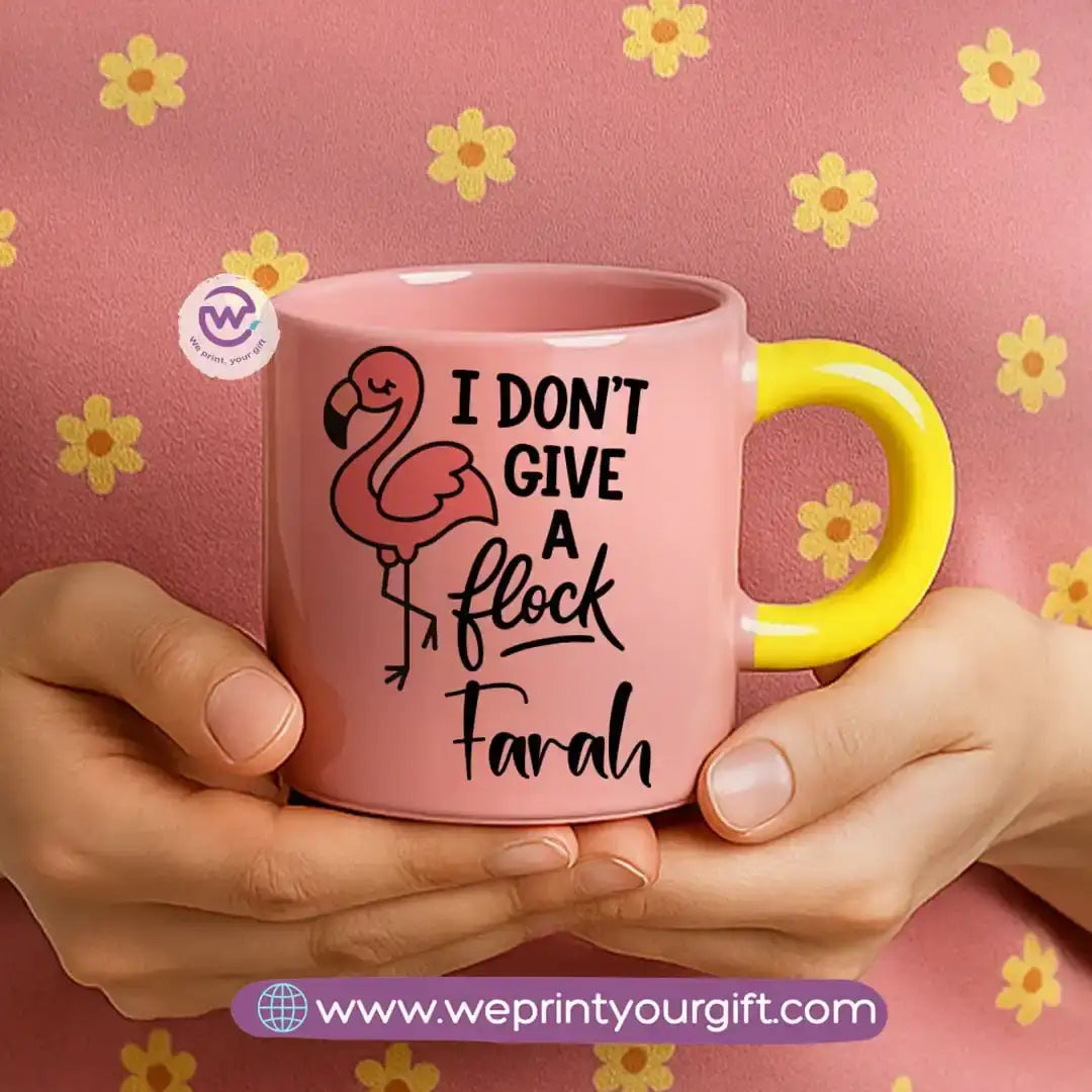 Round handle mug- Unicorn - WE PRINT