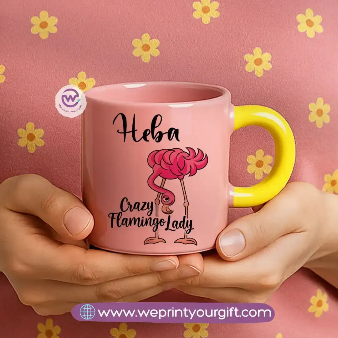 Round handle mug- Unicorn - WE PRINT