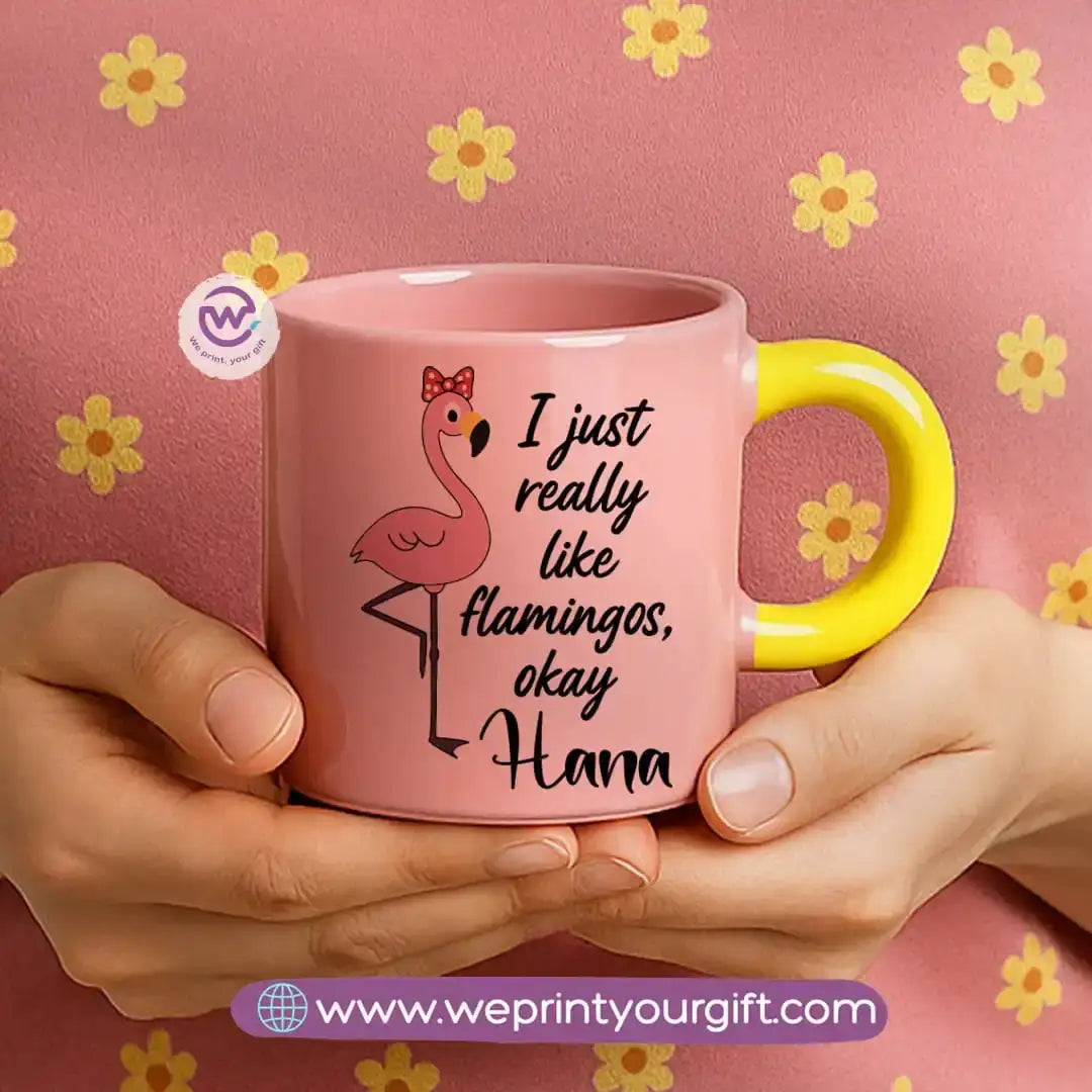 Round handle mug- Unicorn - WE PRINT