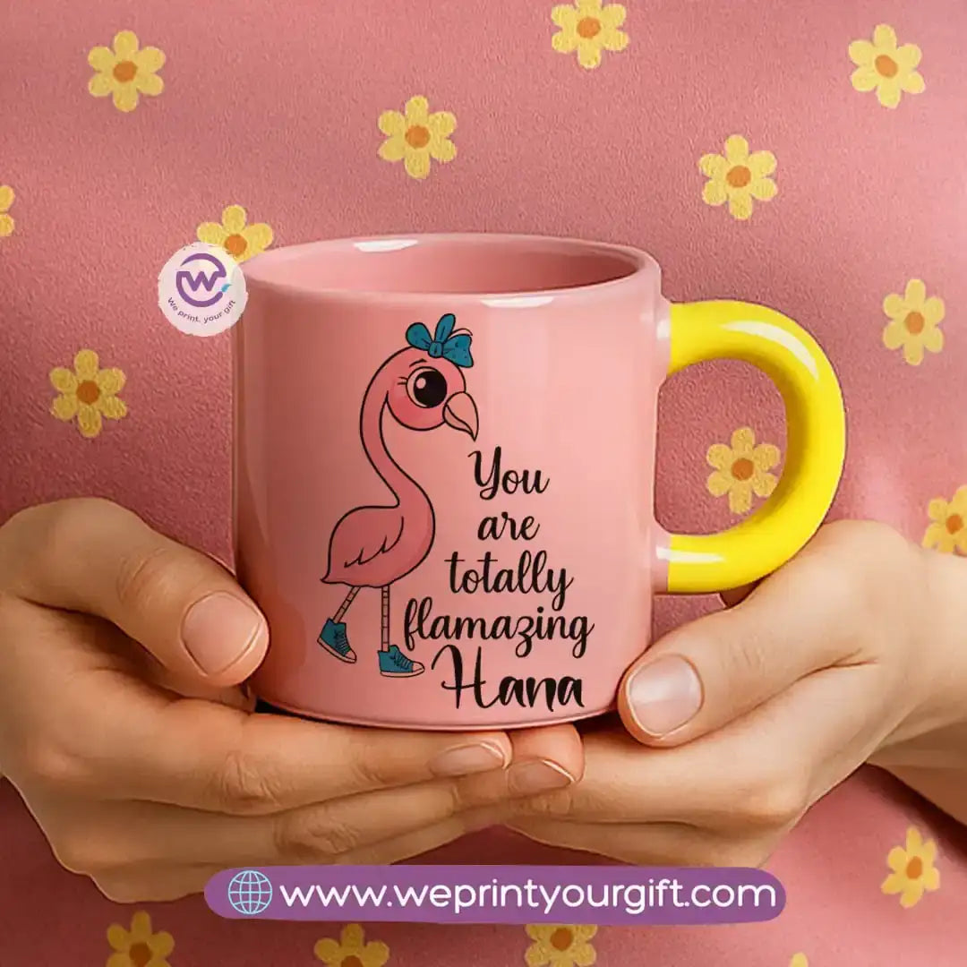 Round handle mug- Unicorn - WE PRINT