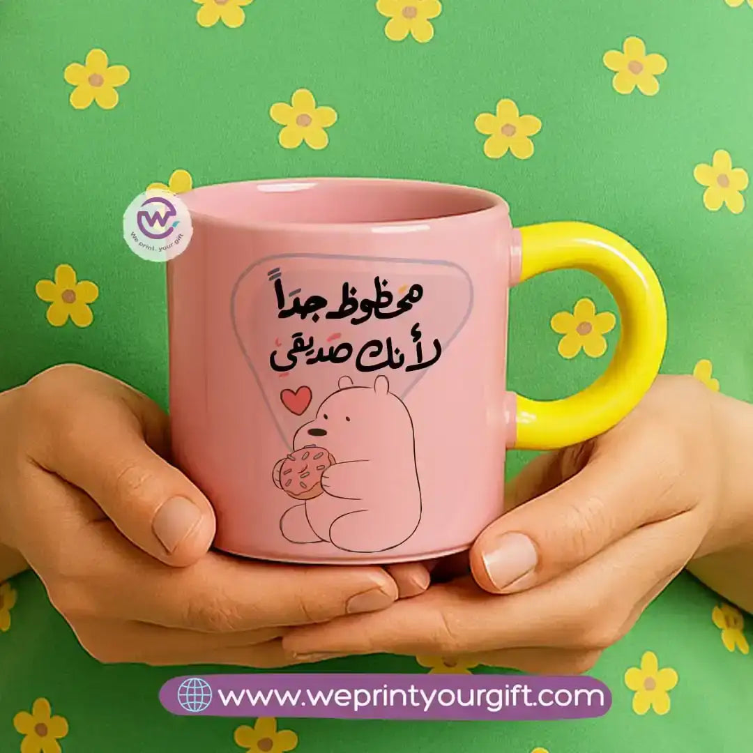 Round handle mug- Three bears - WE PRINT