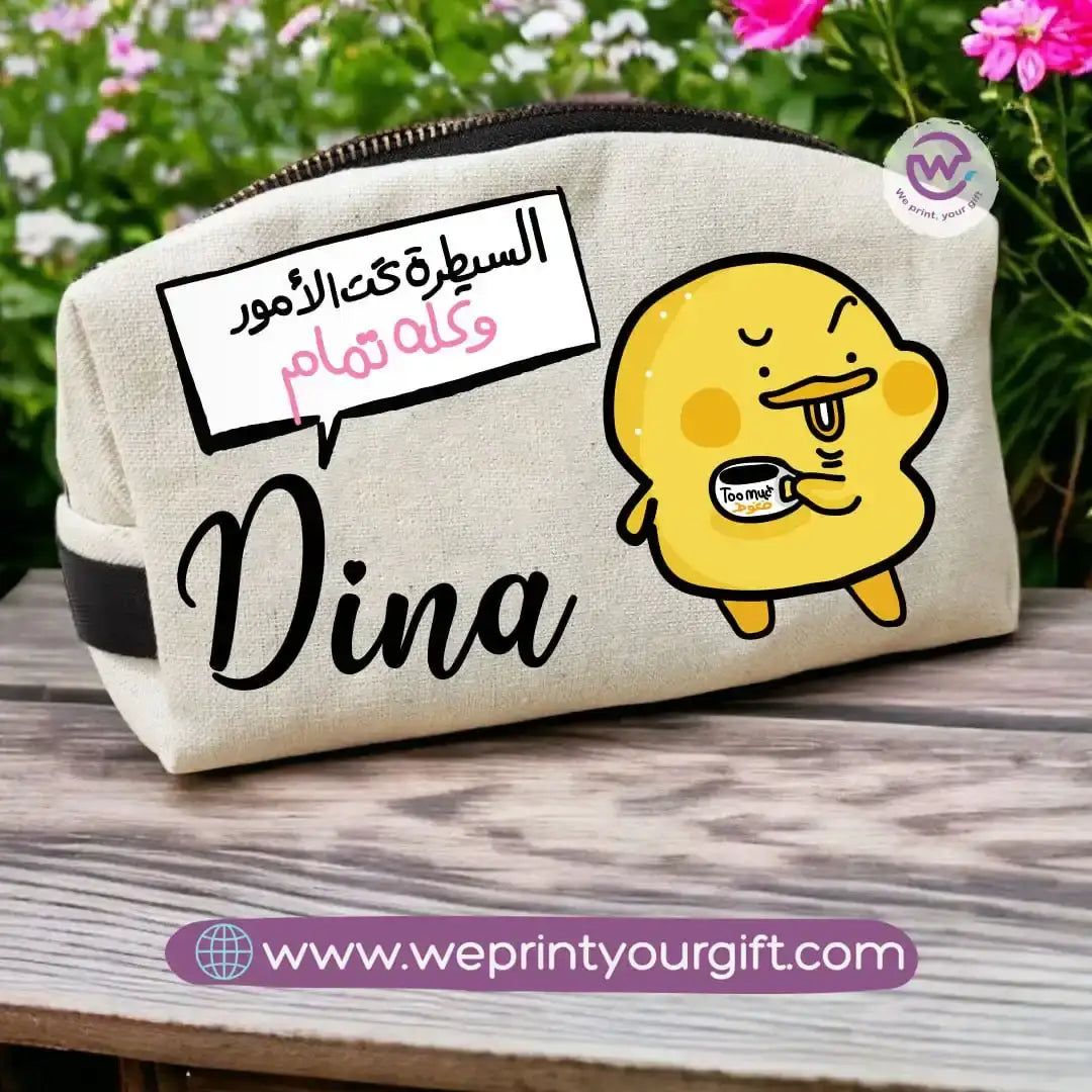 Custom makeup bag-Chick comic - WE PRINT