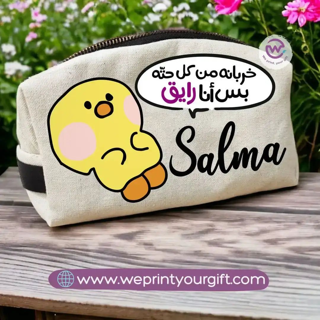 Custom makeup bag-Chick comic - WE PRINT