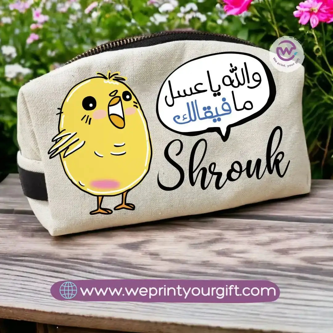 Custom makeup bag-Chick comic - WE PRINT