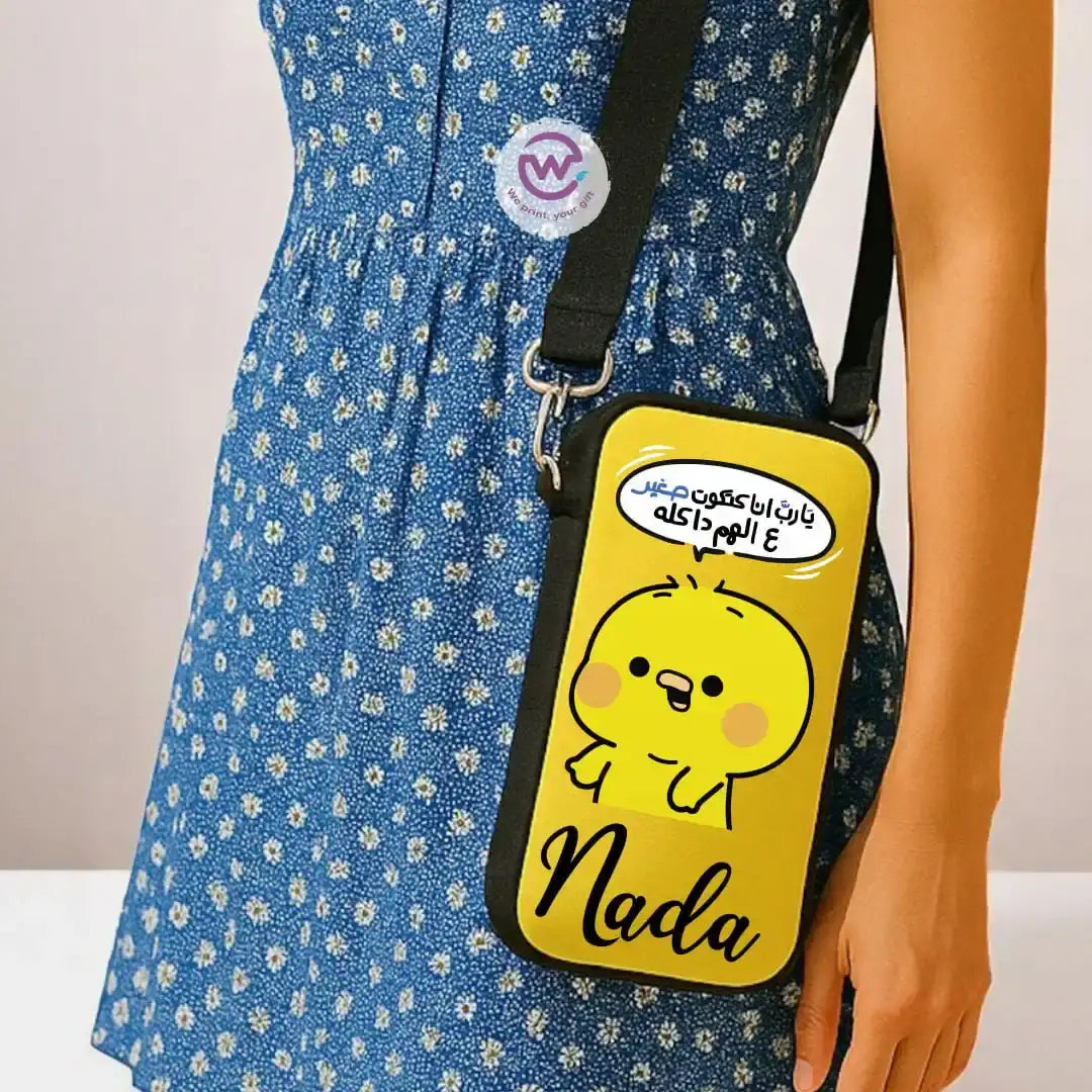 Cross-body Phone Bag-Comic - WE PRINT