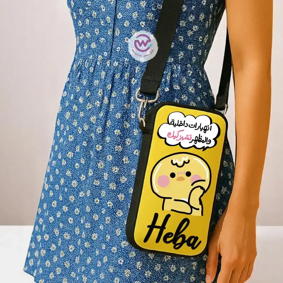 Cross-body Phone Bag-Comic - WE PRINT