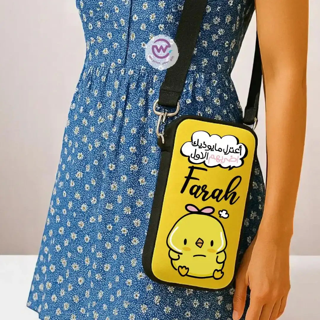 Cross-body Phone Bag-Comic - WE PRINT