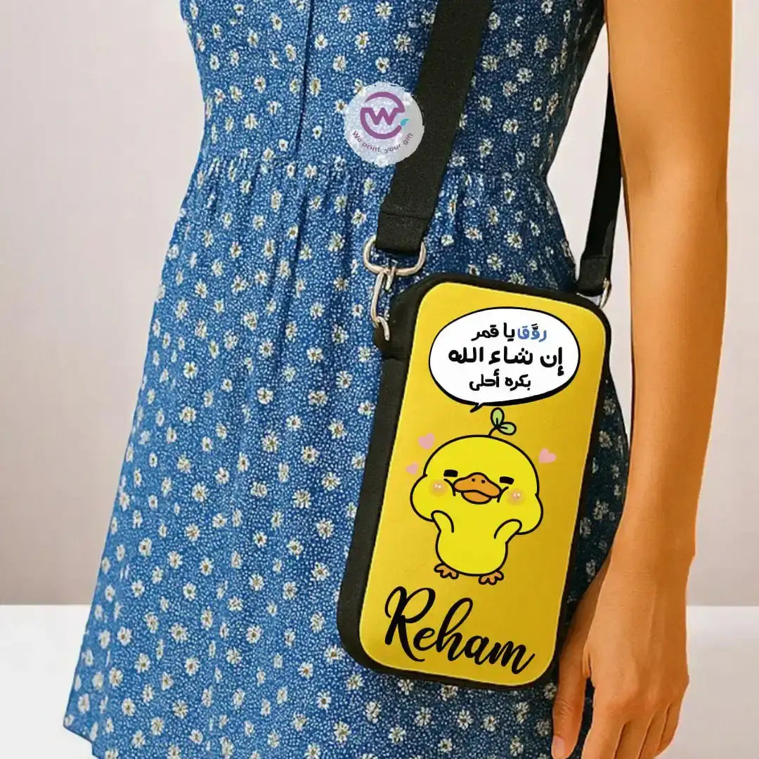 Cross-body Phone Bag-Comic - WE PRINT