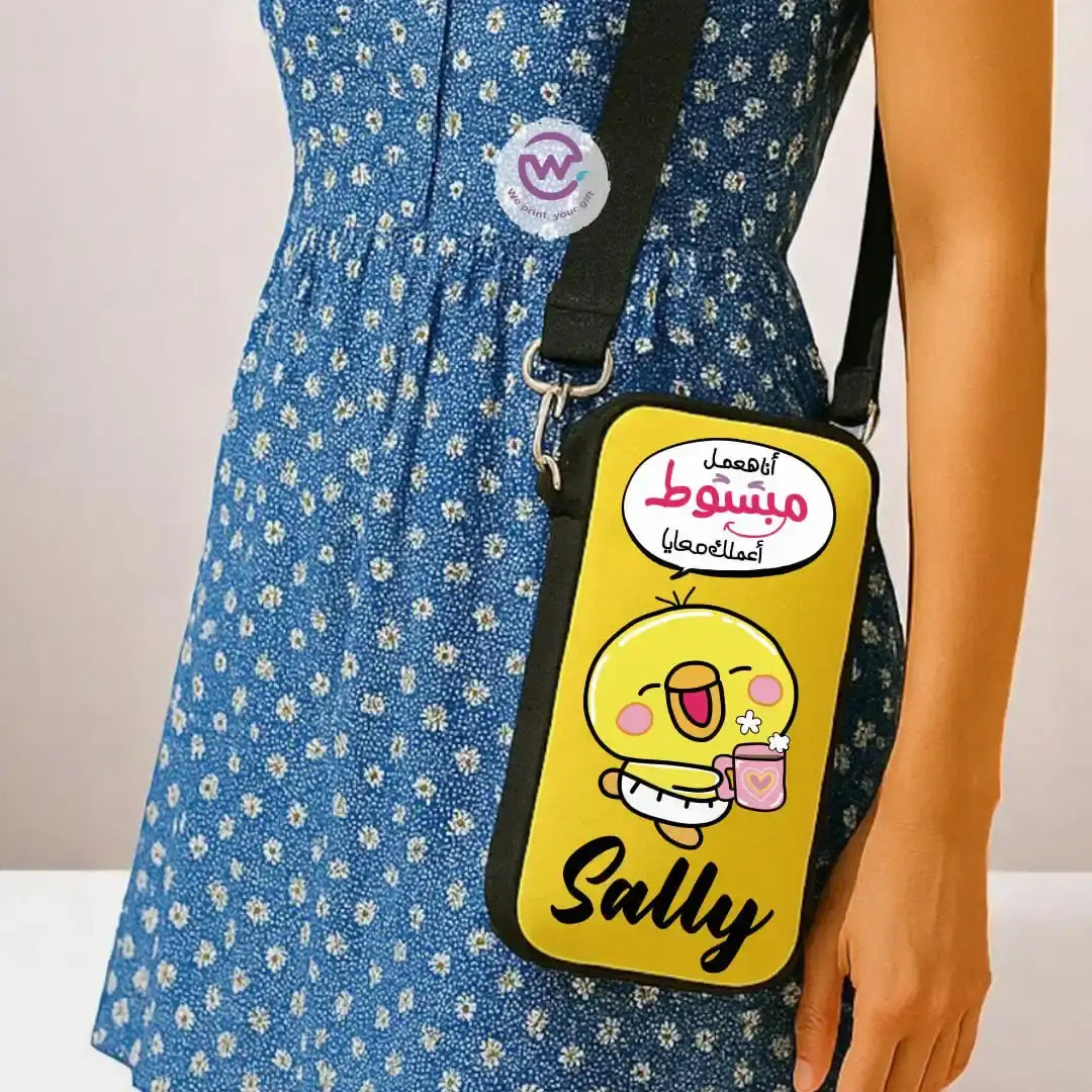 Cross-body Phone Bag-Comic - WE PRINT