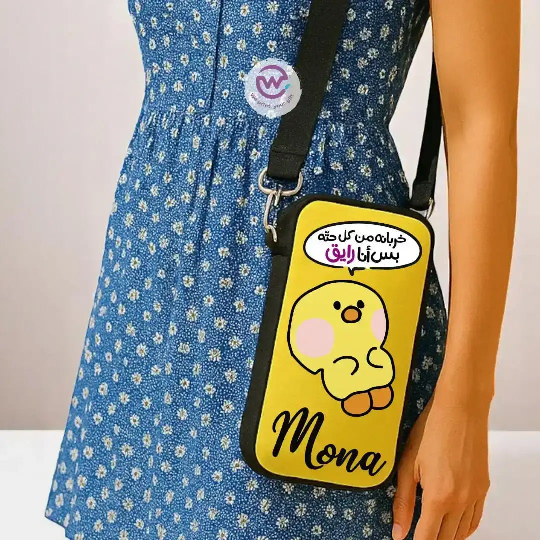 Cross-body Phone Bag-Comic - WE PRINT