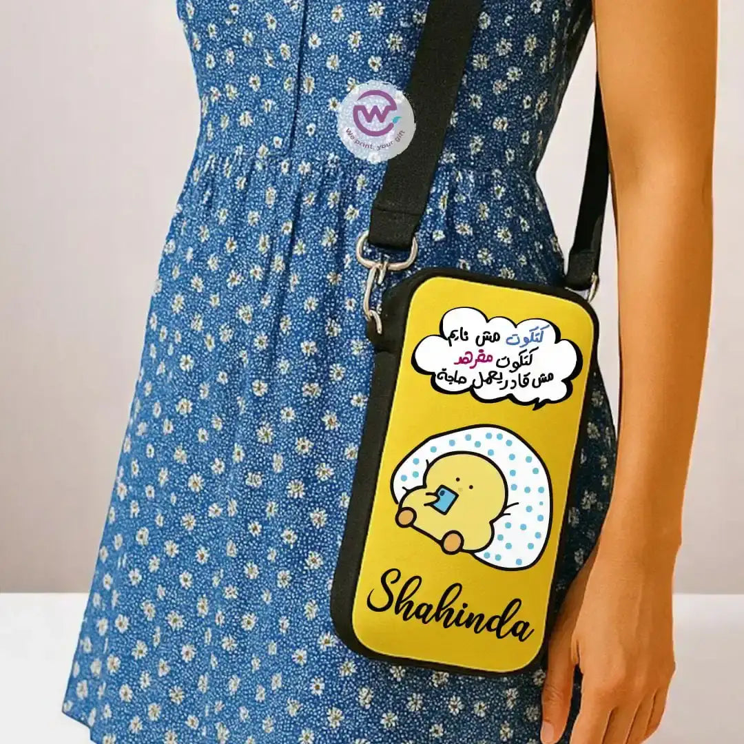 Cross-body Phone Bag-Comic - WE PRINT