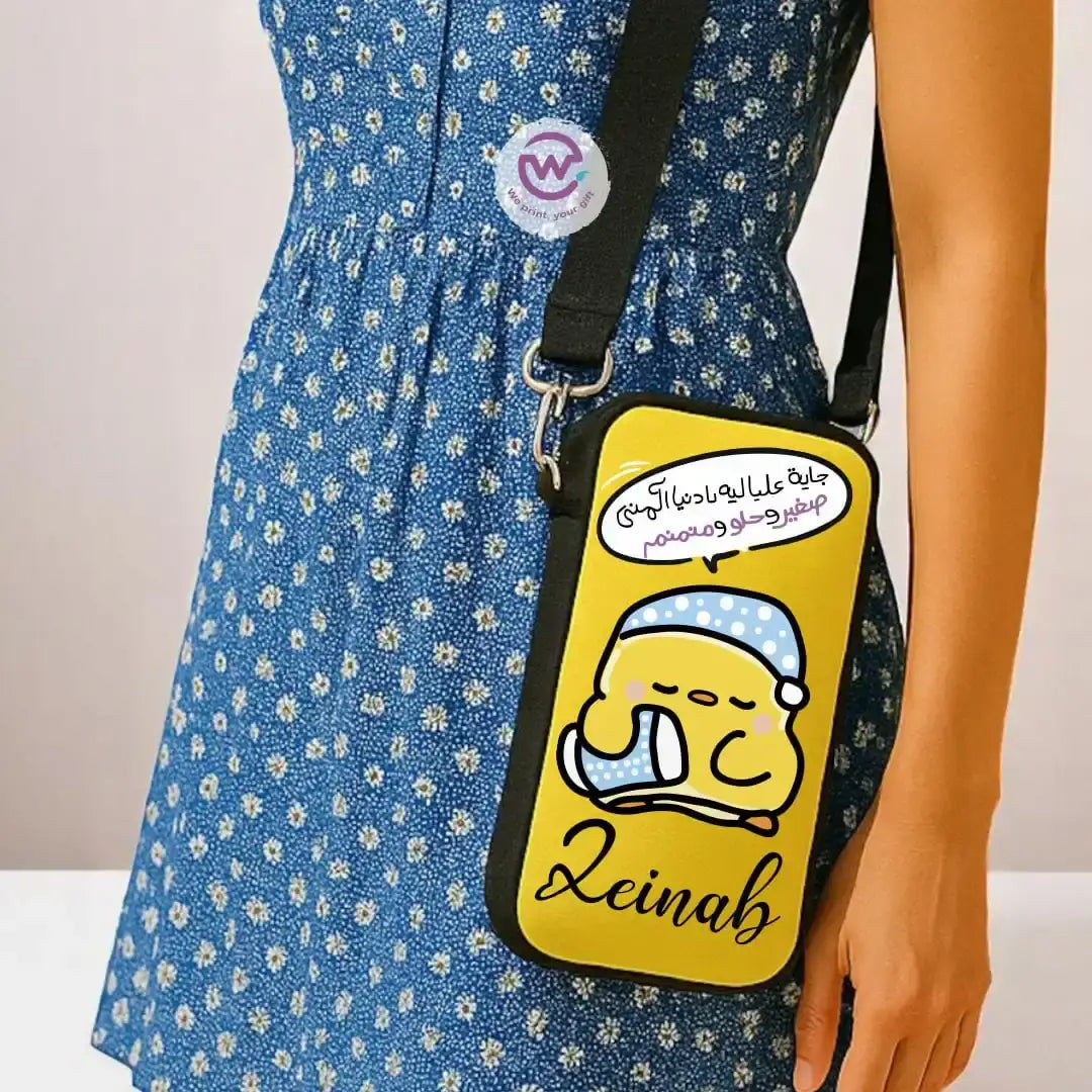 Cross-body Phone Bag-Comic - WE PRINT