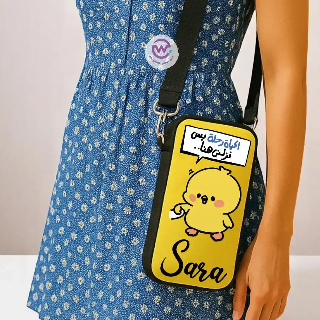 Cross-body Phone Bag-Comic - WE PRINT