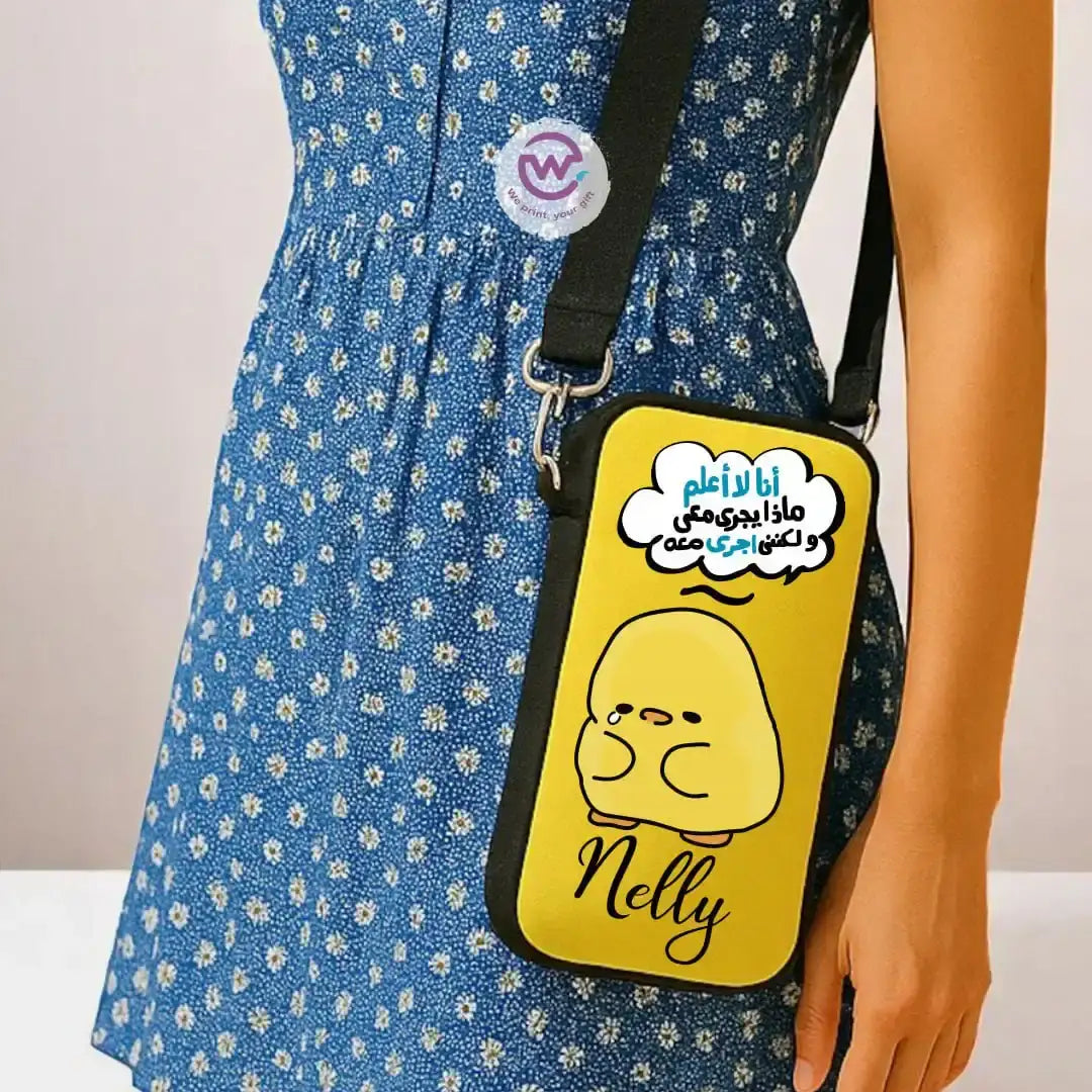 Cross-body Phone Bag-Comic - WE PRINT