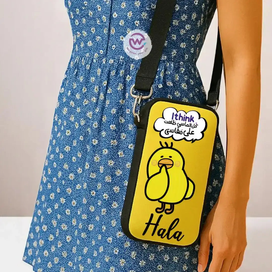 Cross-body Phone Bag-Comic - WE PRINT
