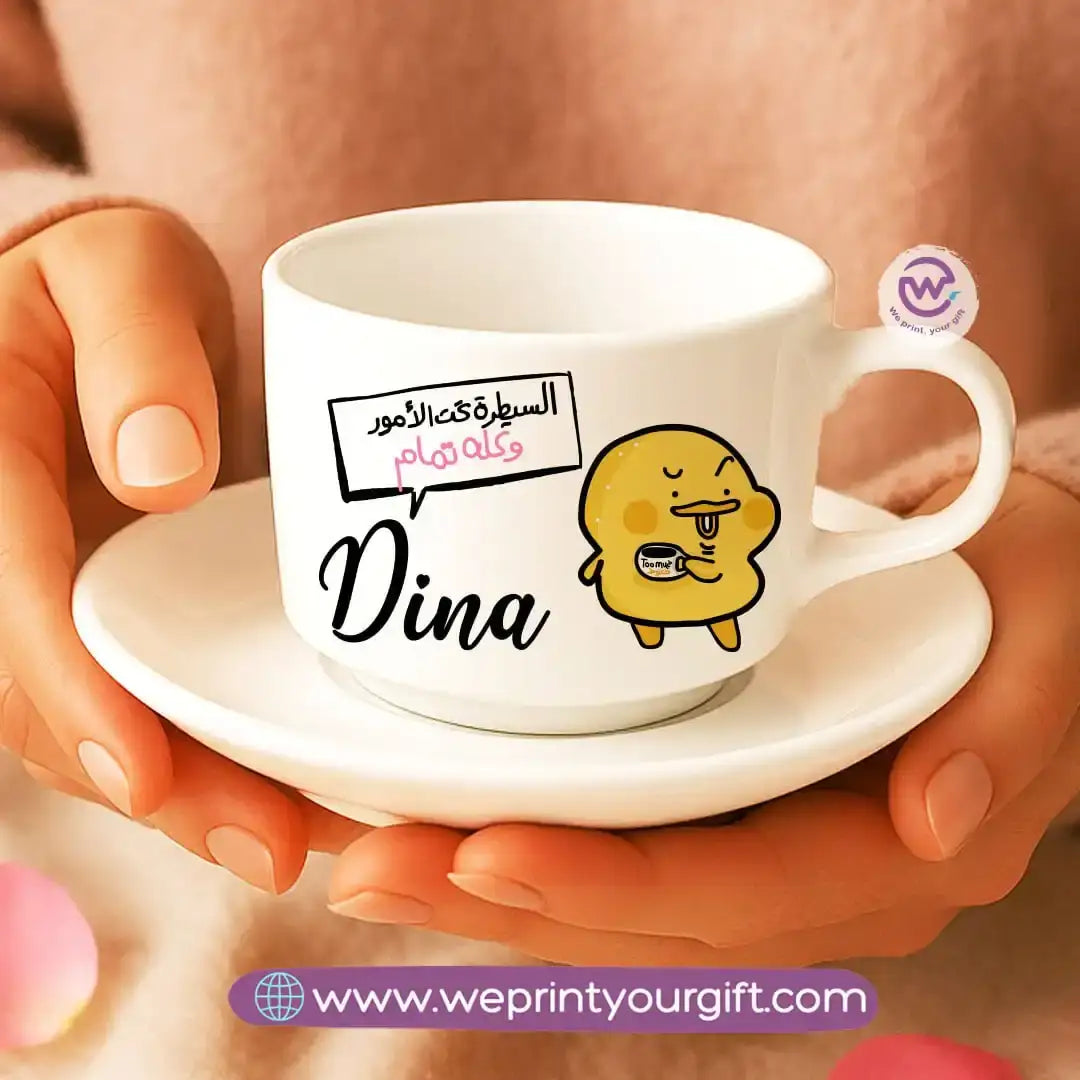 Custom Coffee Cup- Chick comic - WE PRINT