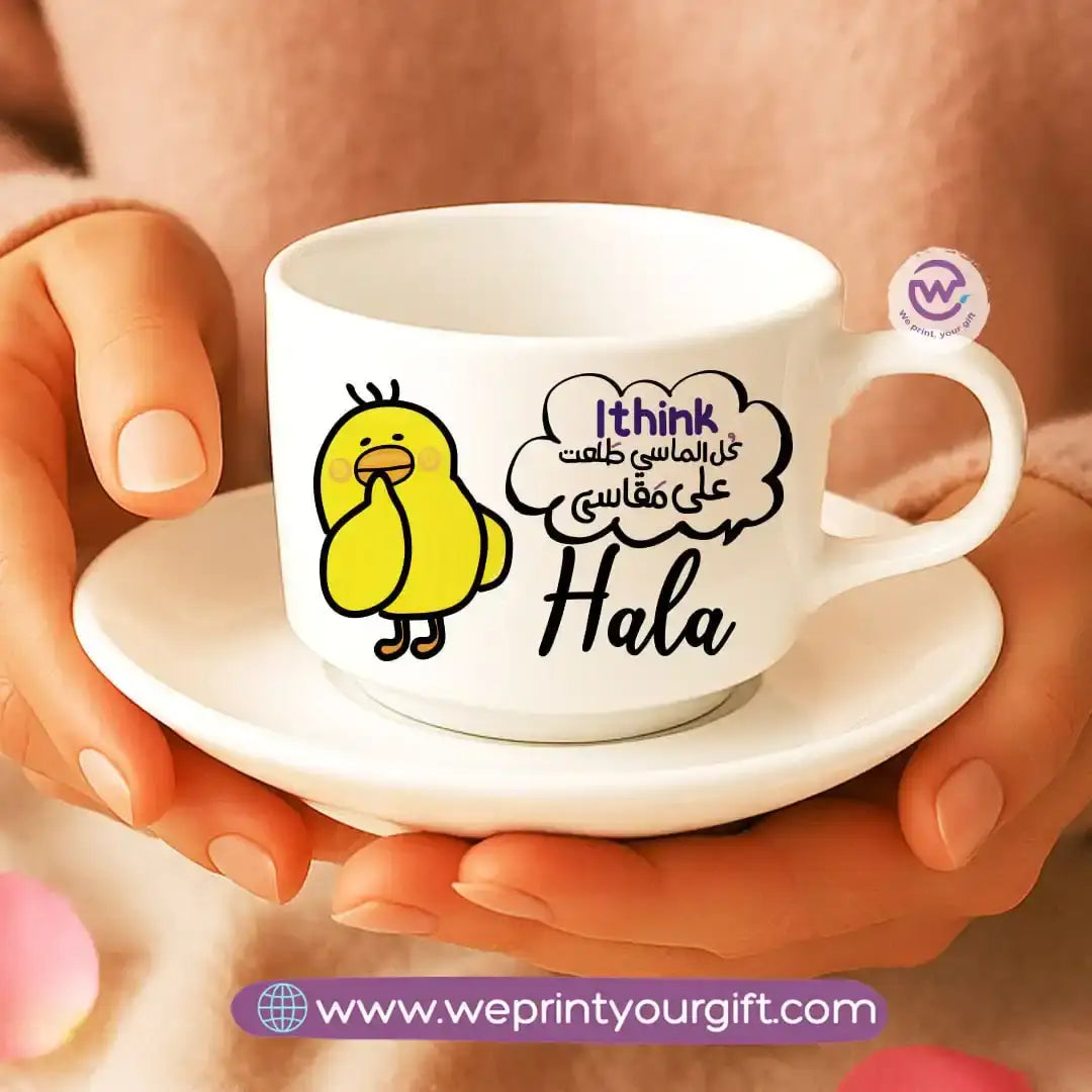 Custom Coffee Cup- Chick comic - WE PRINT