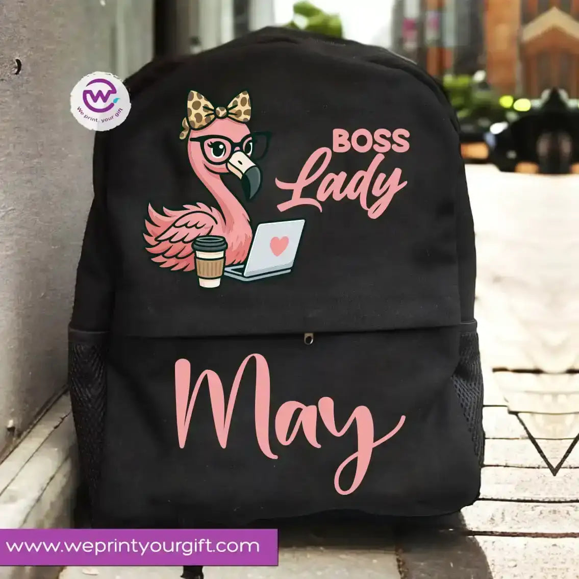 Custom back bag- Unicorn - WE PRINT
