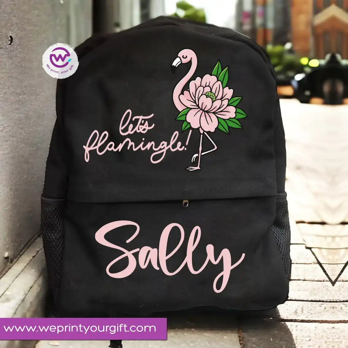 Custom back bag- Unicorn