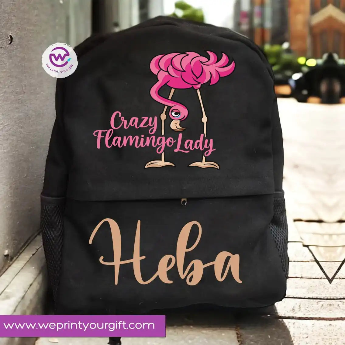 Custom back bag- Unicorn