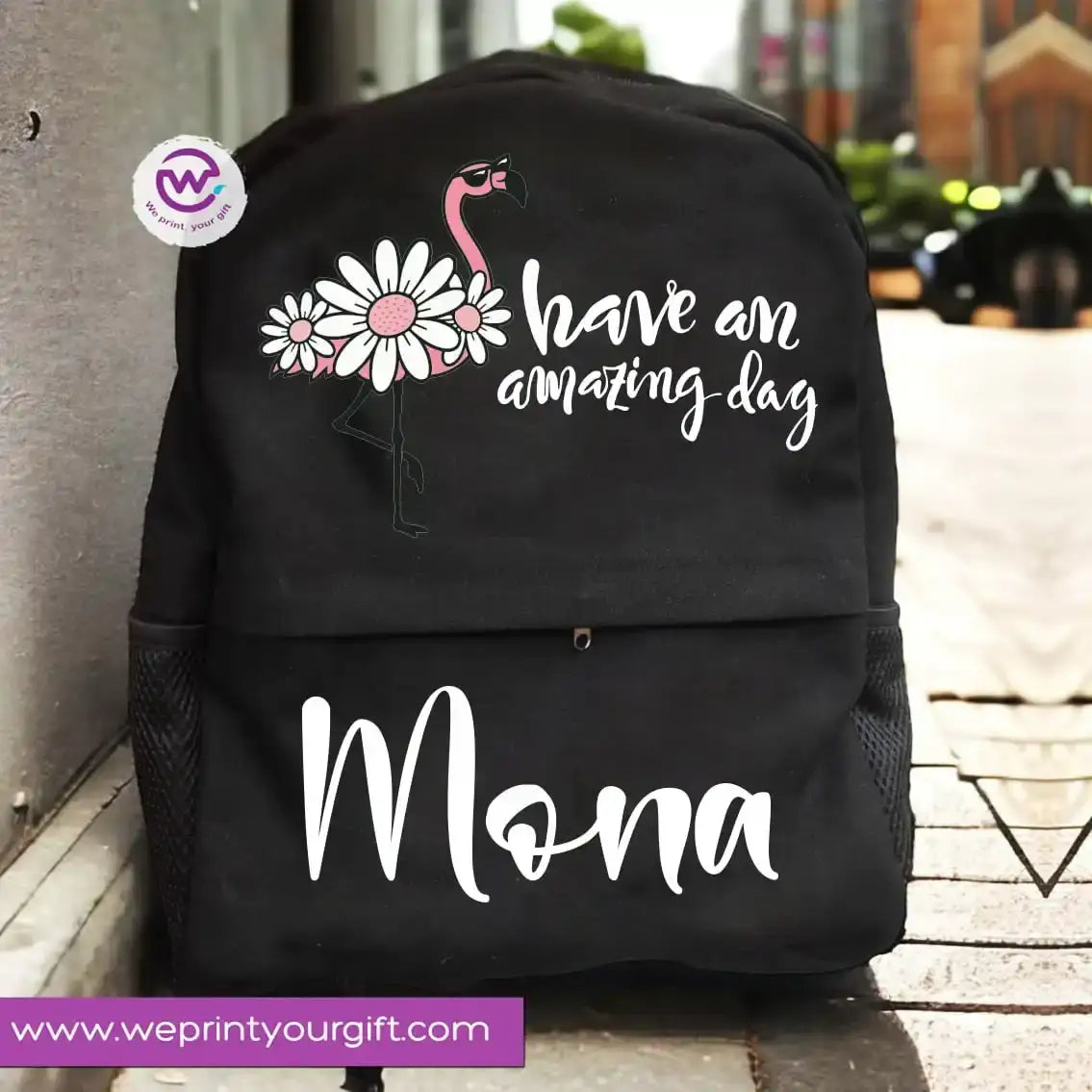 Custom back bag- Unicorn - WE PRINT