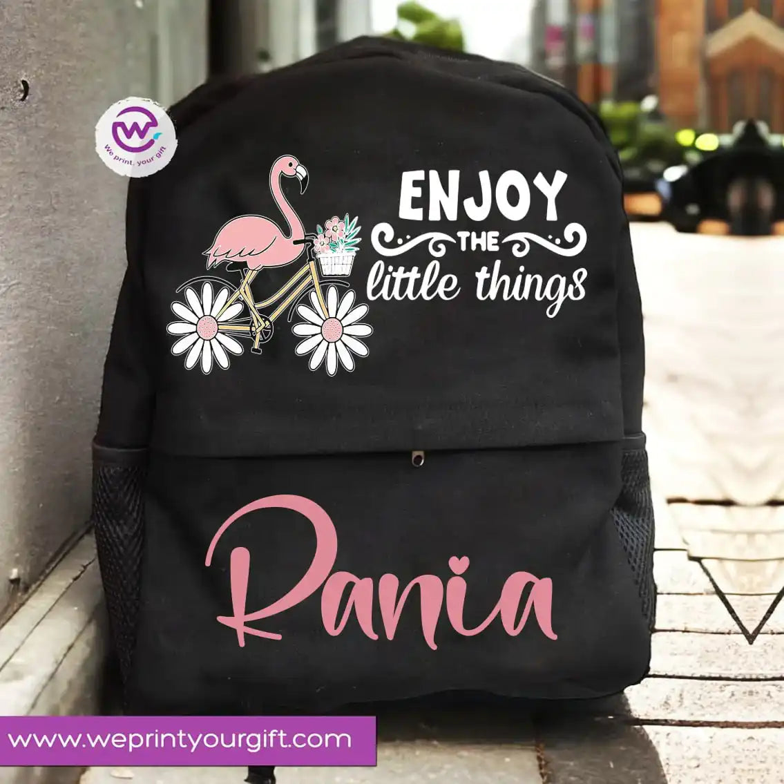 Custom back bag- Unicorn