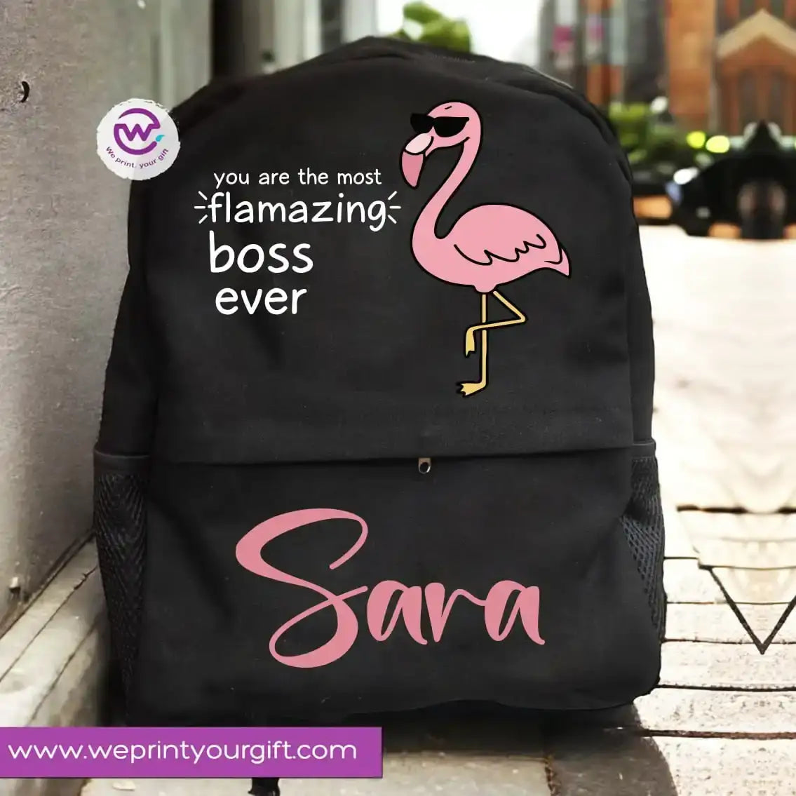 Custom back bag- Unicorn - WE PRINT