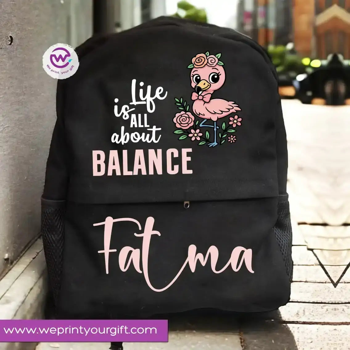 Custom back bag- Unicorn - WE PRINT