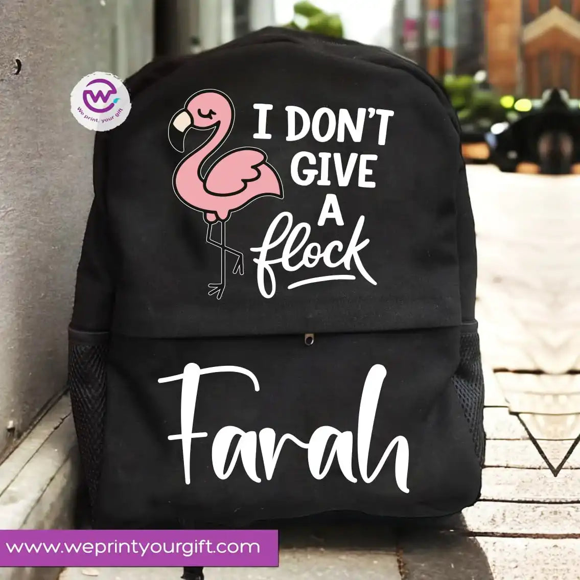 Custom back bag- Unicorn - WE PRINT