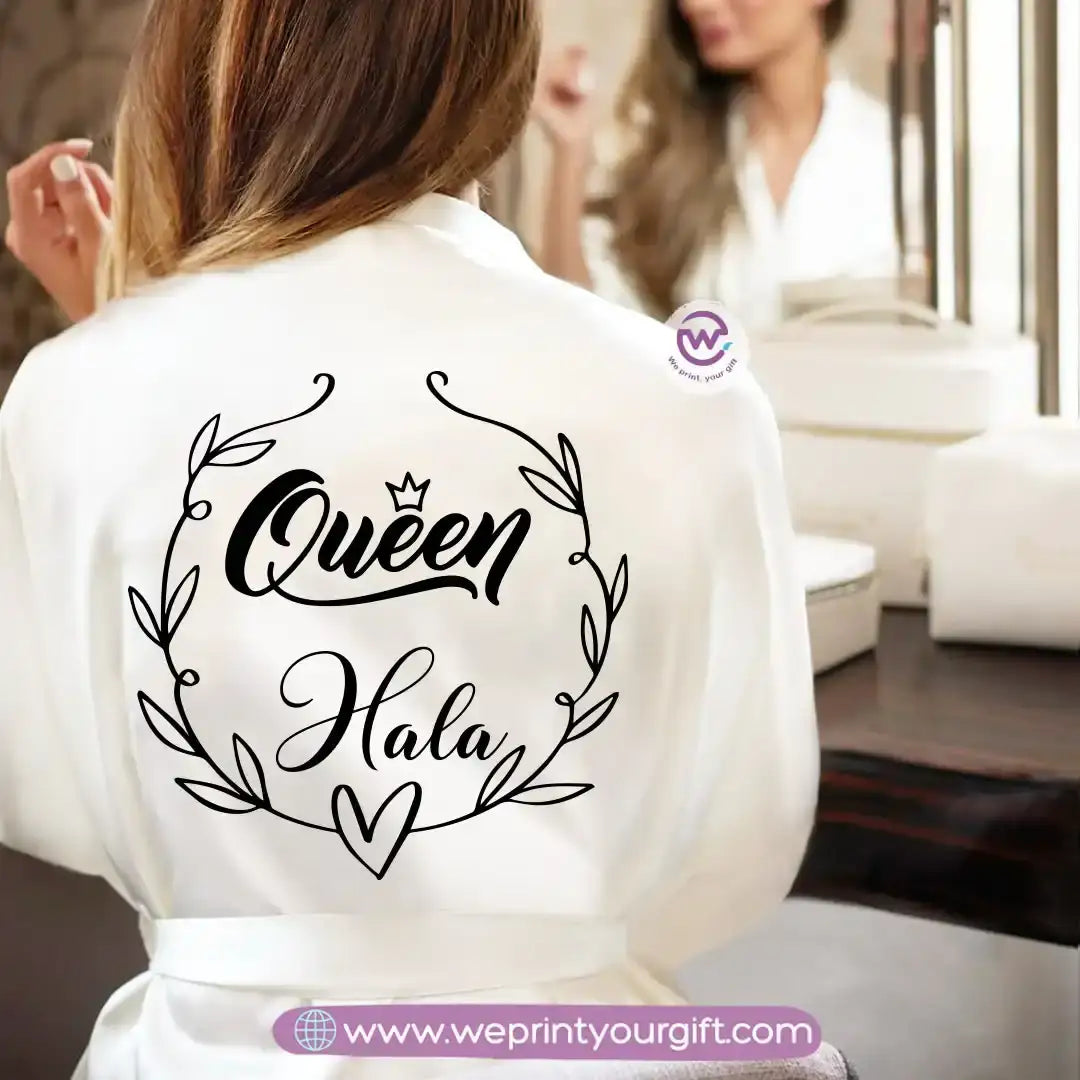 Bridal Robe-Names - WE PRINT
