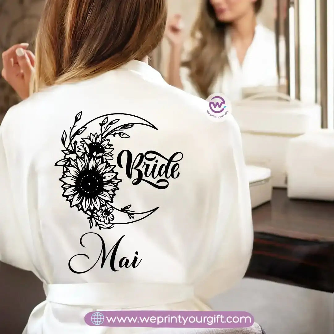 Bridal Robe-Names - WE PRINT
