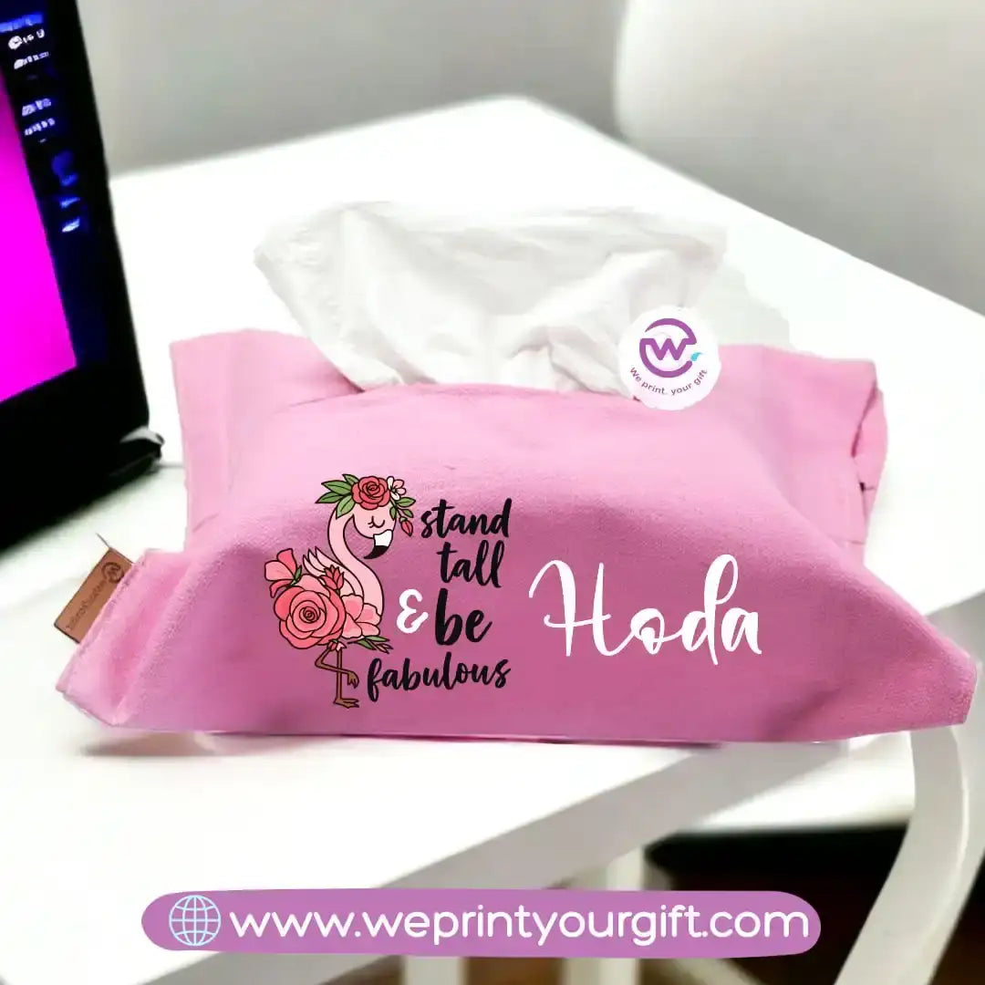 Personalized tissue holder - Motivation - WE PRINT
