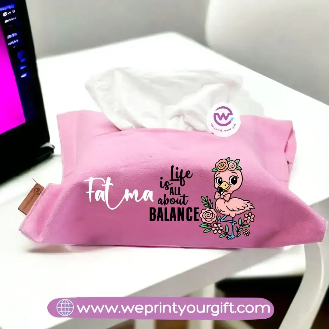Personalized tissue holder - Motivation - WE PRINT