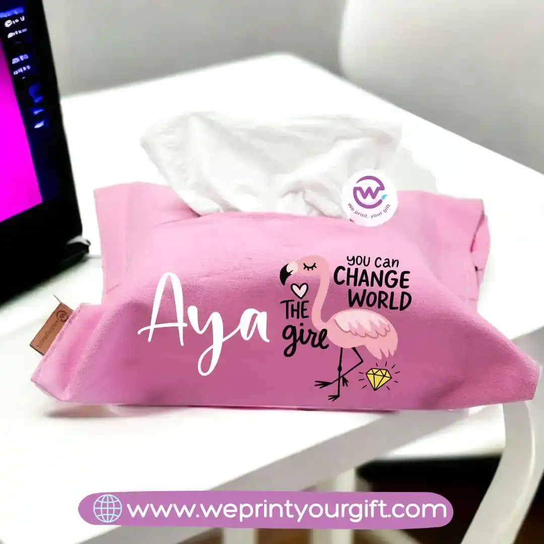Personalized tissue holder - Motivation - WE PRINT
