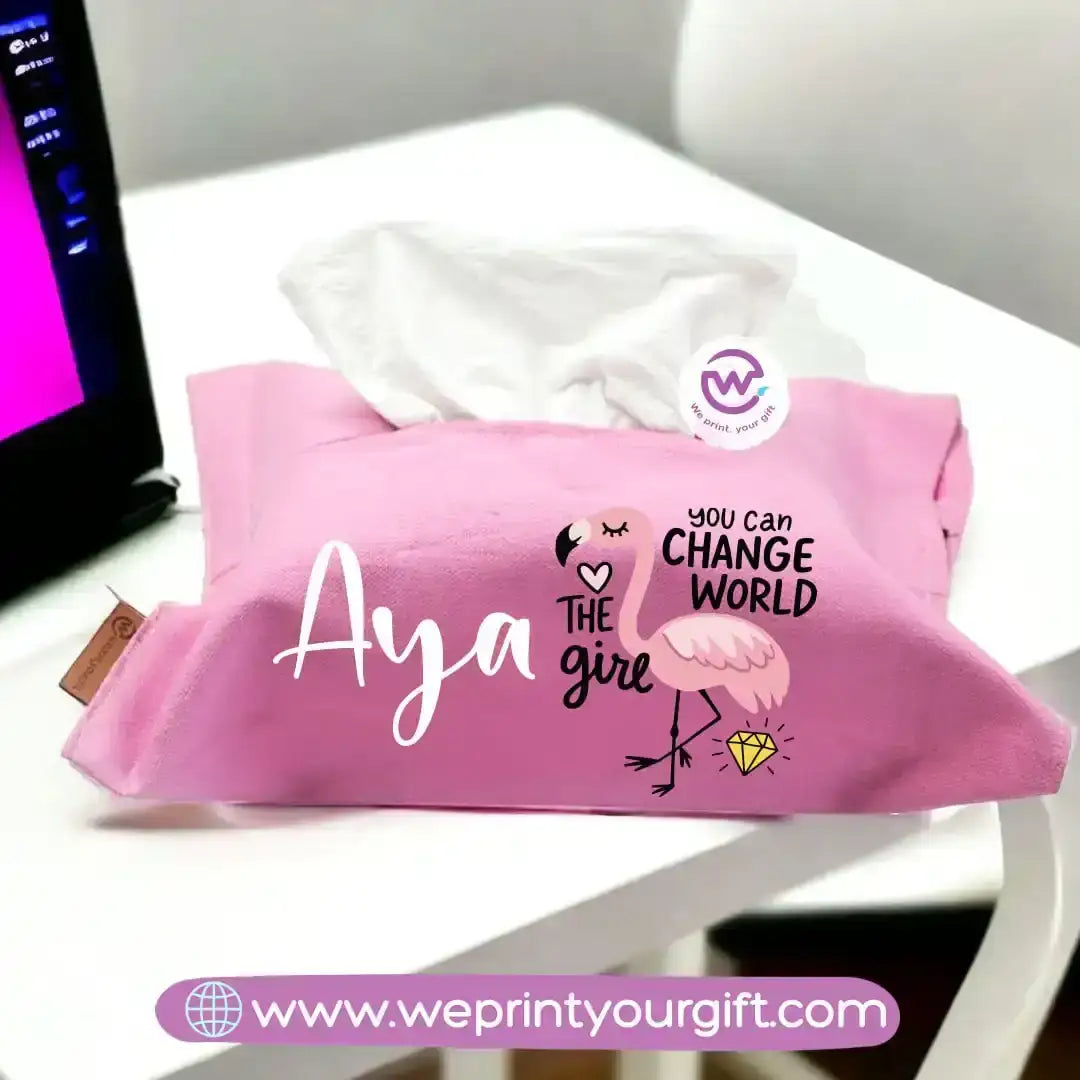 Personalized tissue holder - Motivation - WE PRINT