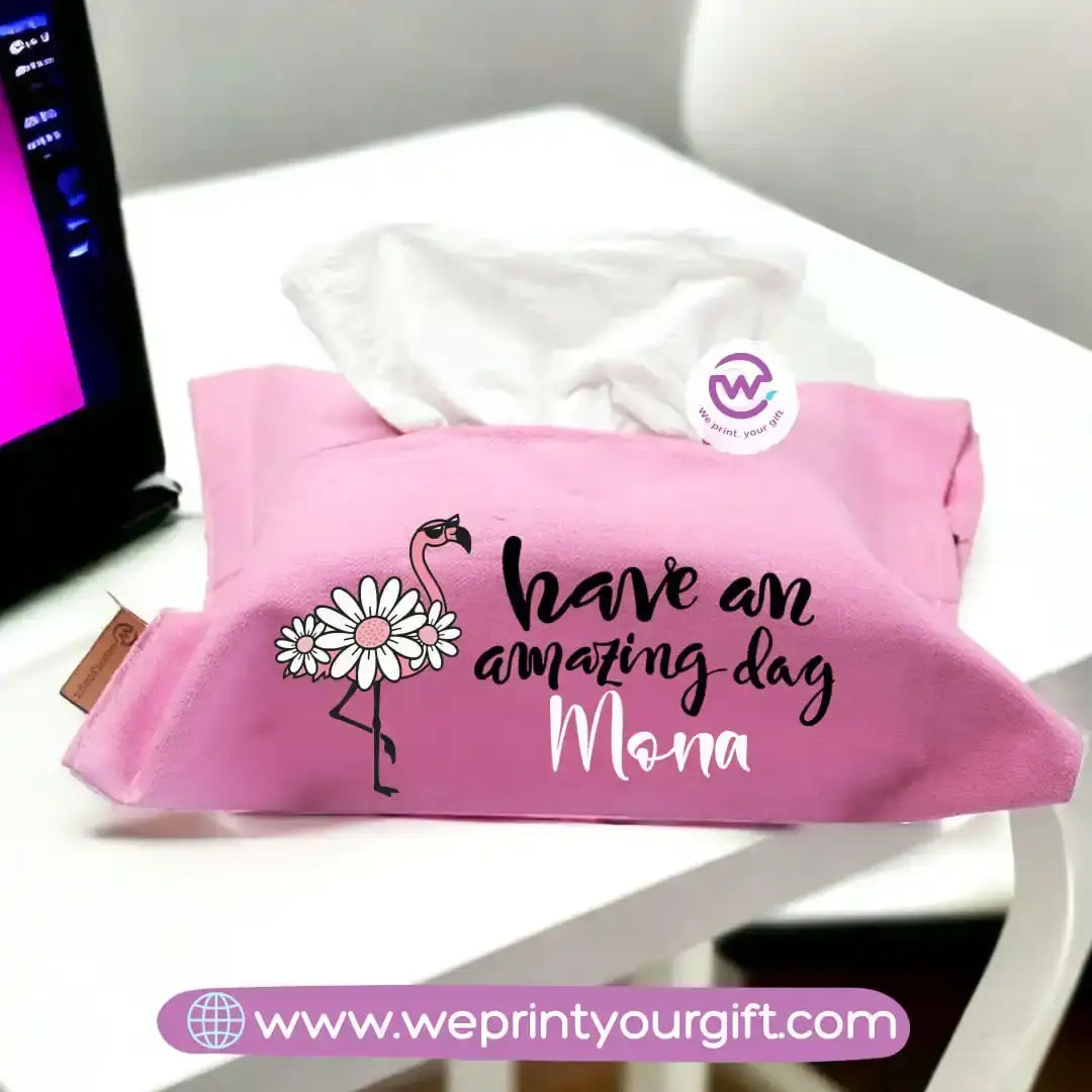 Personalized tissue holder - Motivation - WE PRINT