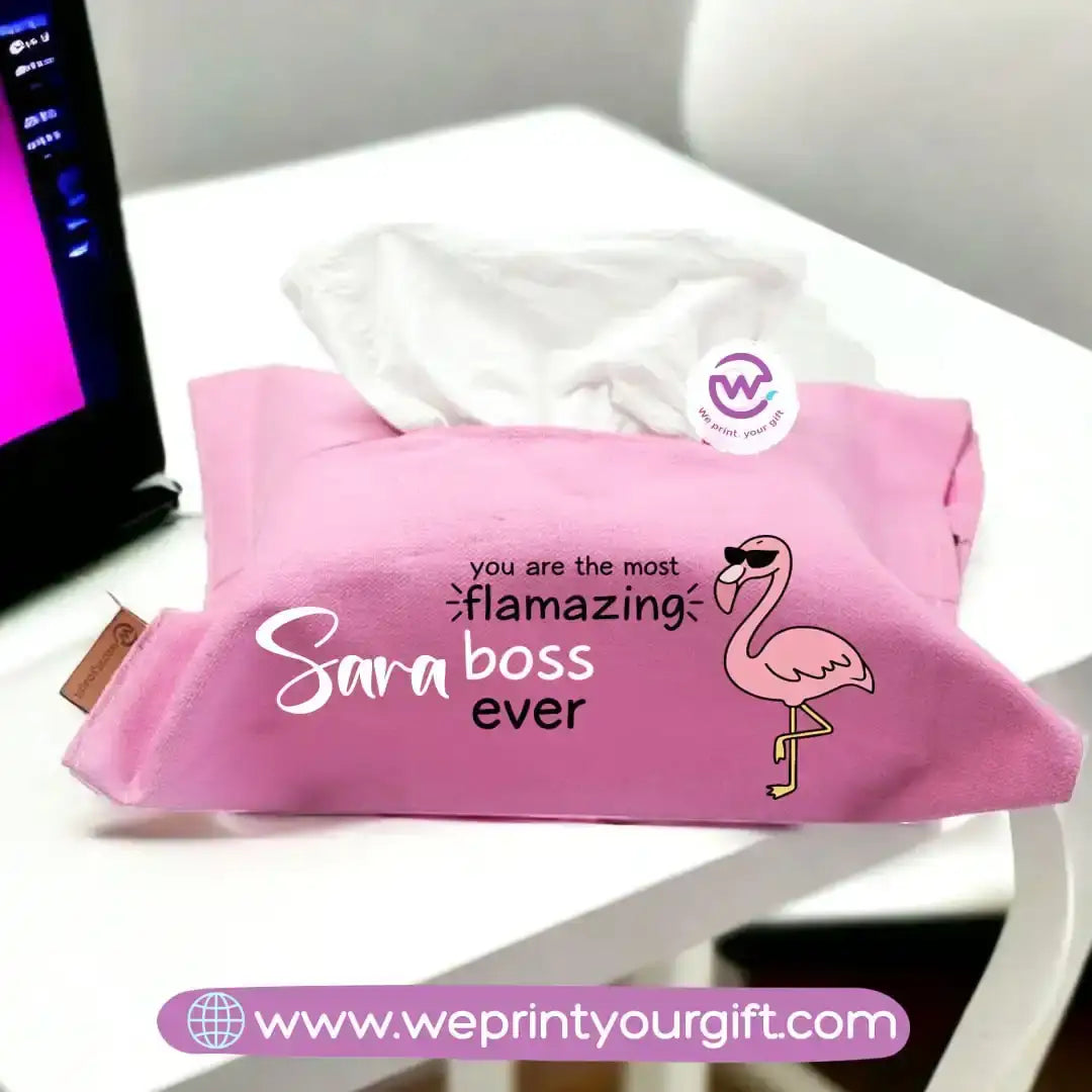 Personalized tissue holder - Motivation - WE PRINT