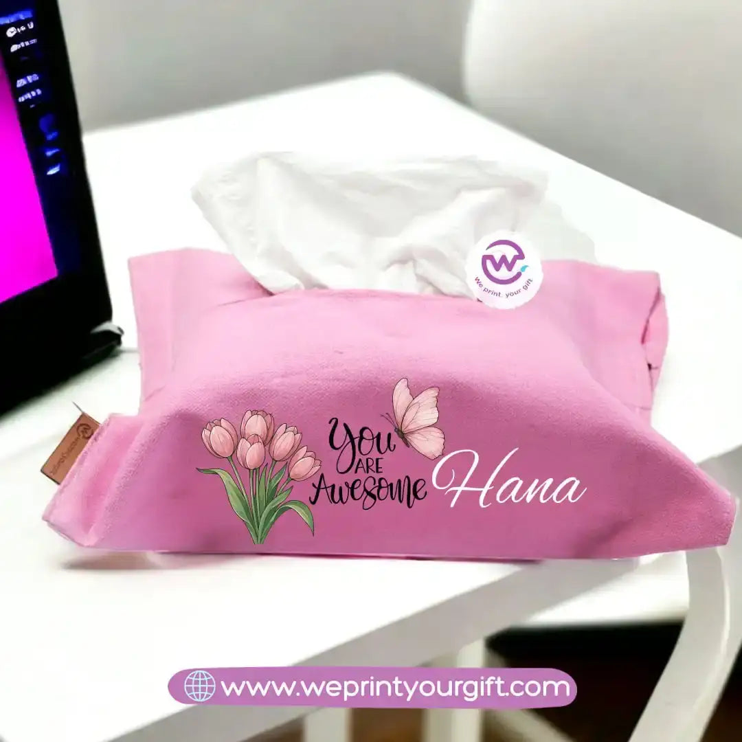 Personalized tissue holder - Motivation - WE PRINT