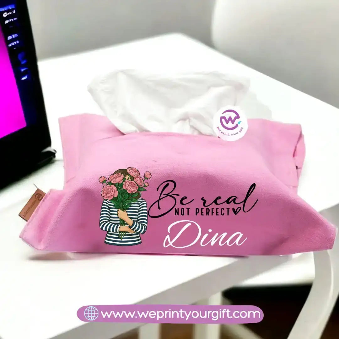Personalized tissue holder - Motivation - WE PRINT