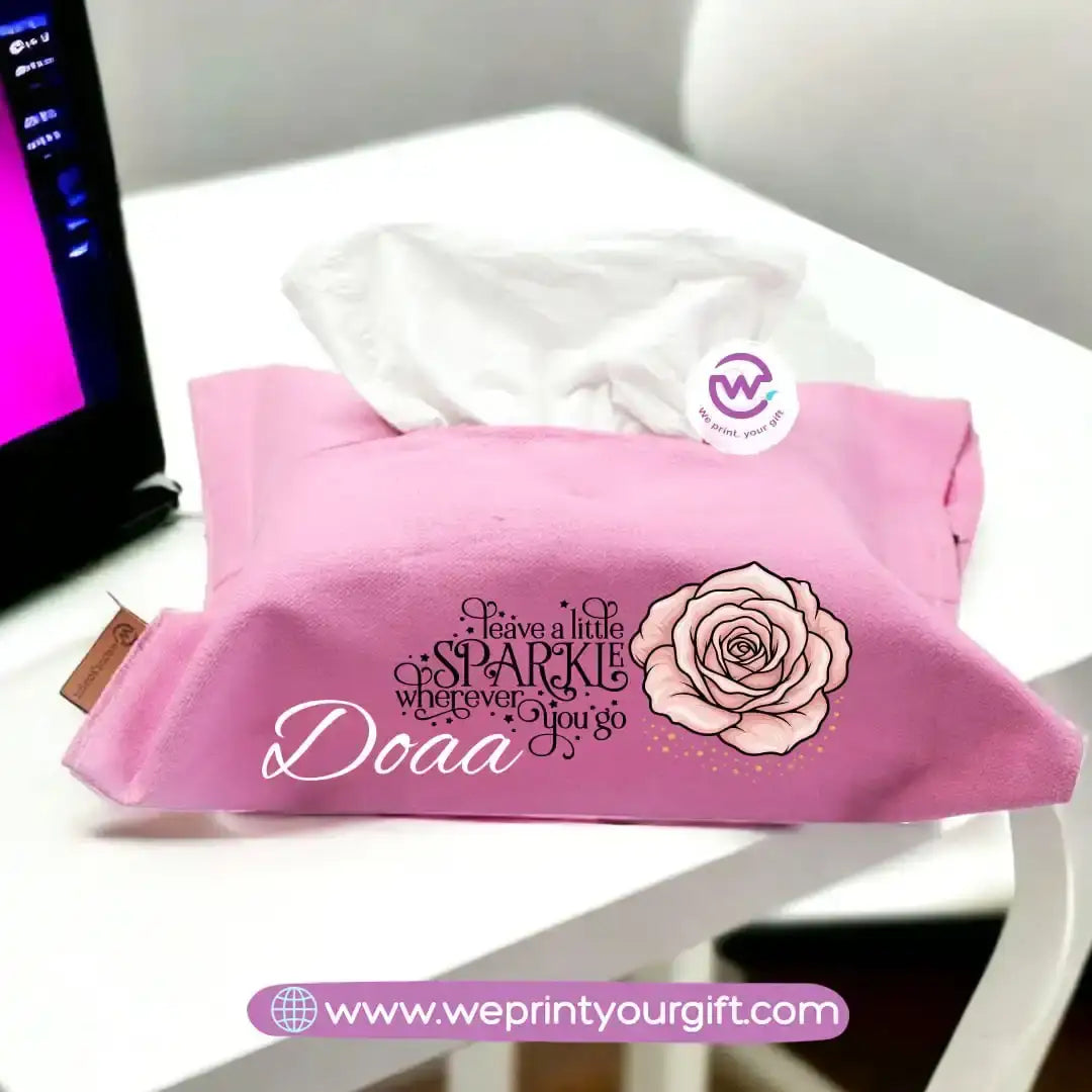 Personalized tissue holder - Motivation - WE PRINT