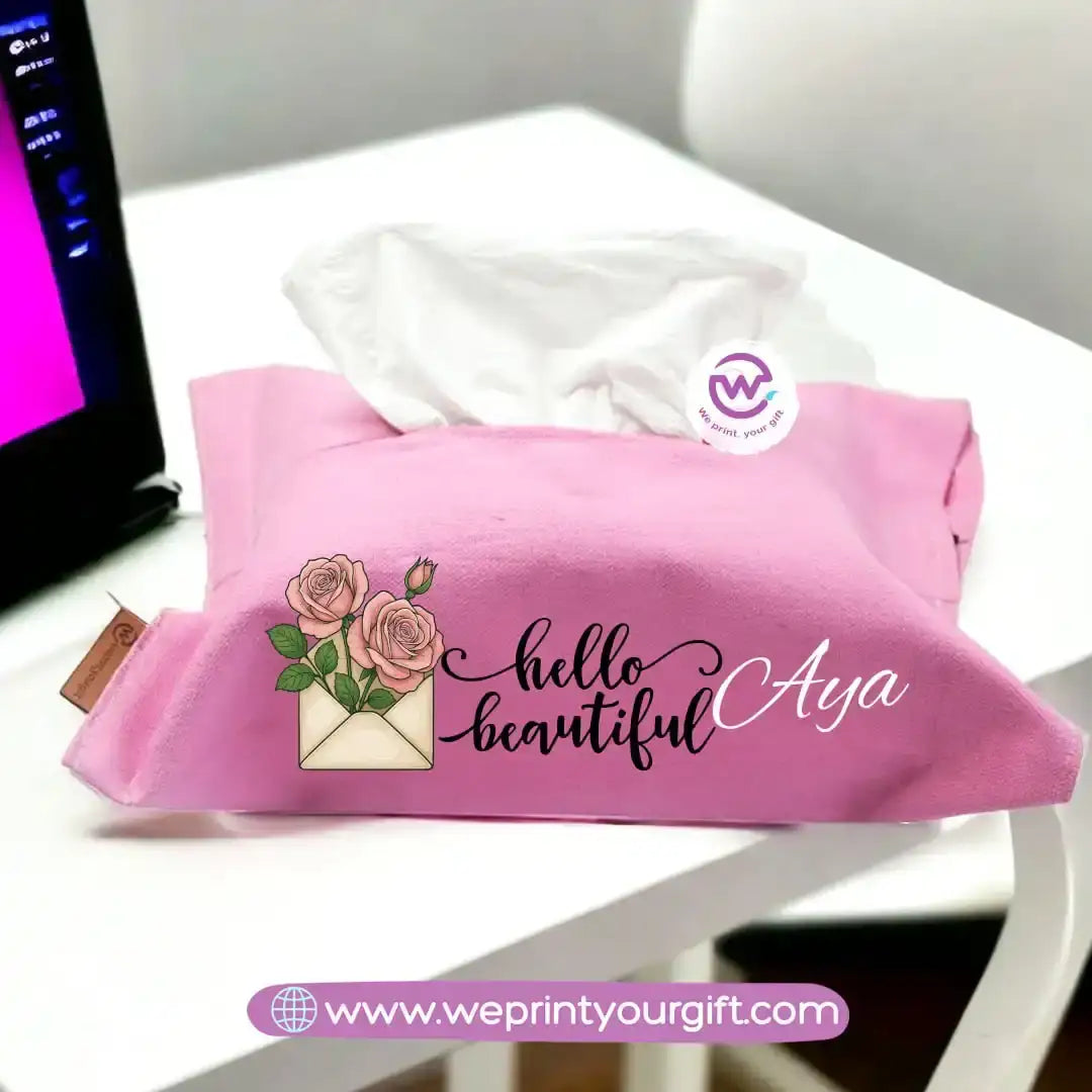 Personalized tissue holder - Motivation - WE PRINT