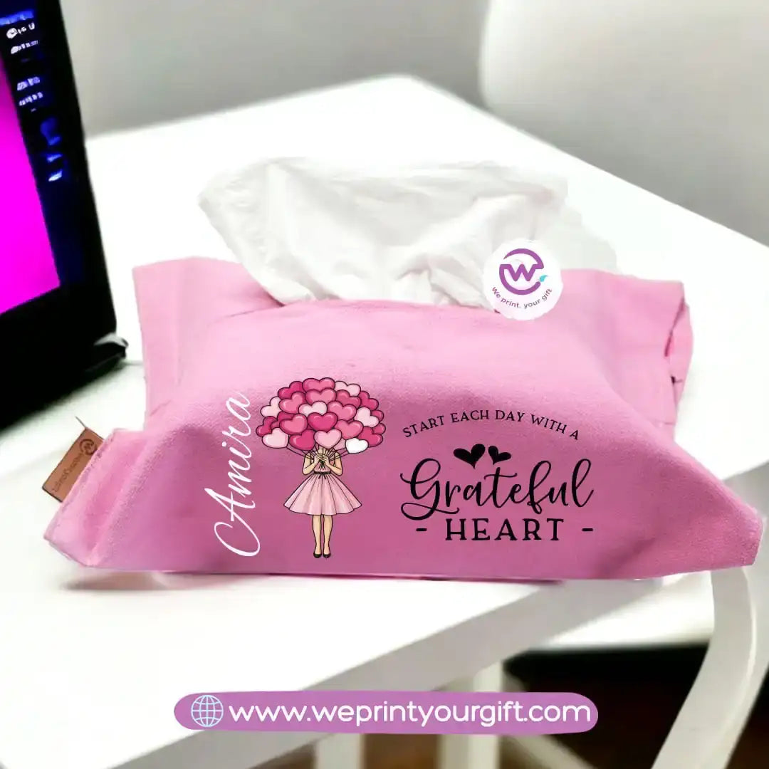 Personalized tissue holder - Motivation - WE PRINT
