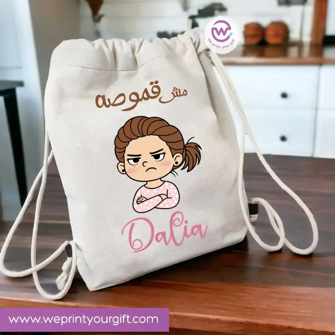 Custom bag-Drawstring bag- Comic - WE PRINT