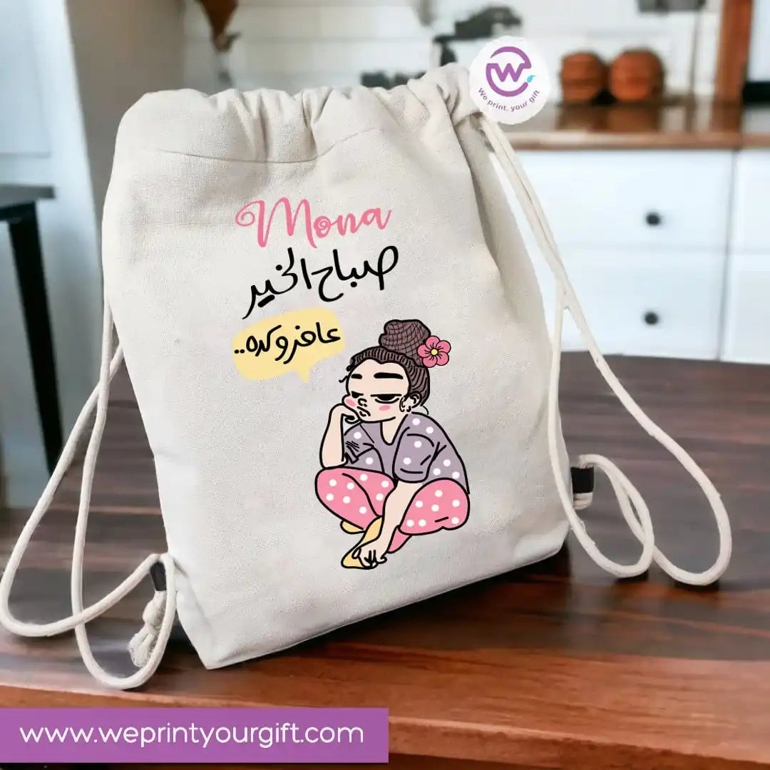 حقيبة مخصصة - حقيبة برباط - كوميك