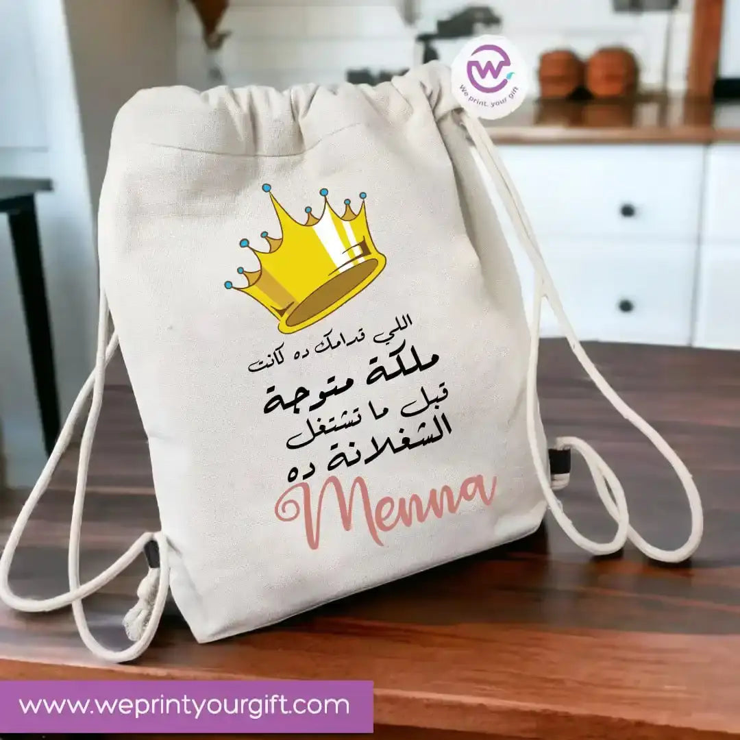 Custom bag-Drawstring bag- Comic - WE PRINT