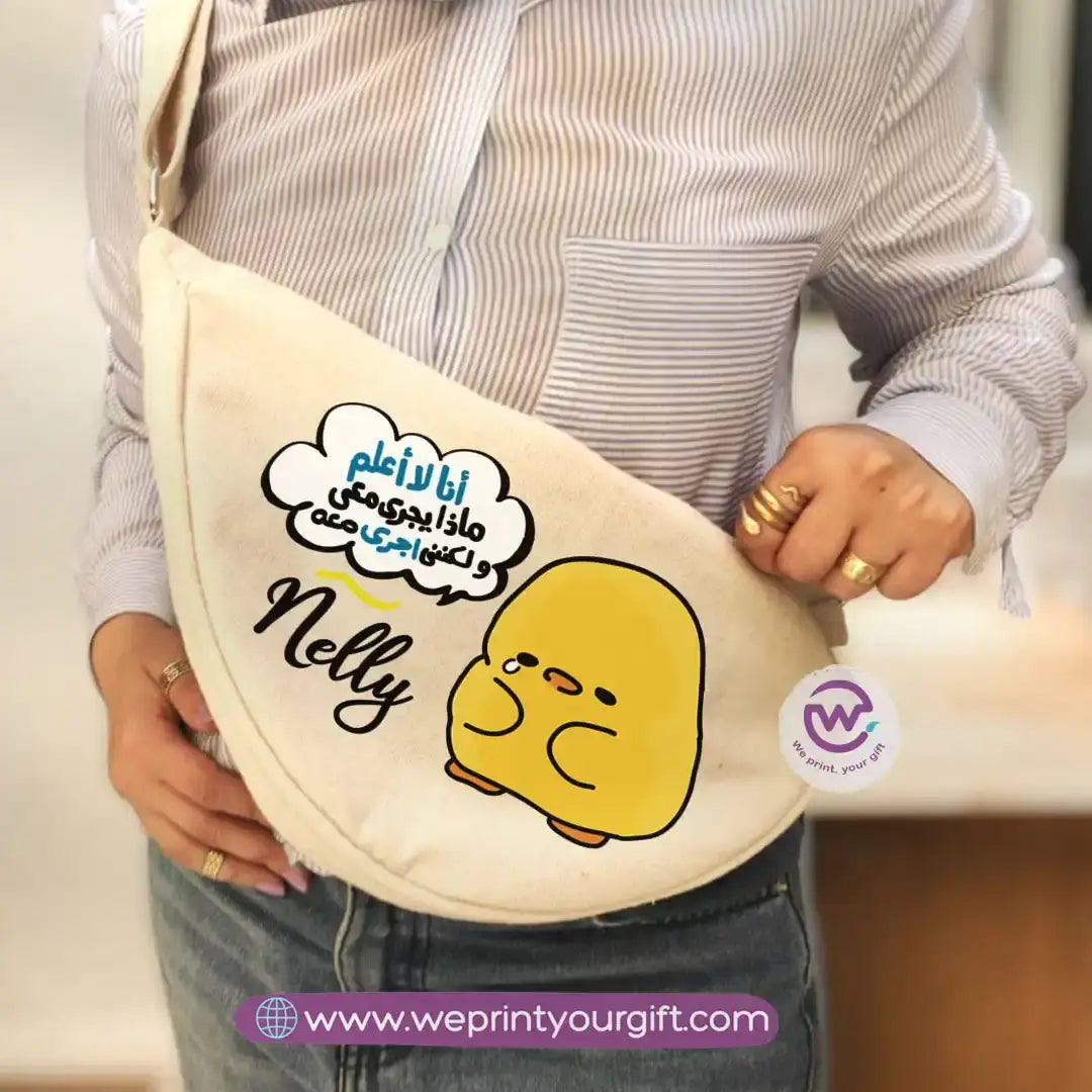 Custom waist bag- chick comic - WE PRINT