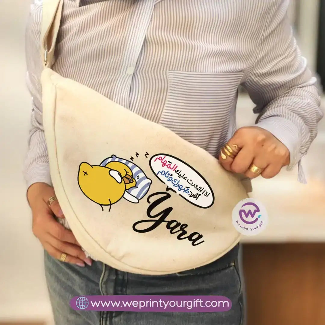 Custom waist bag- chick comic - WE PRINT