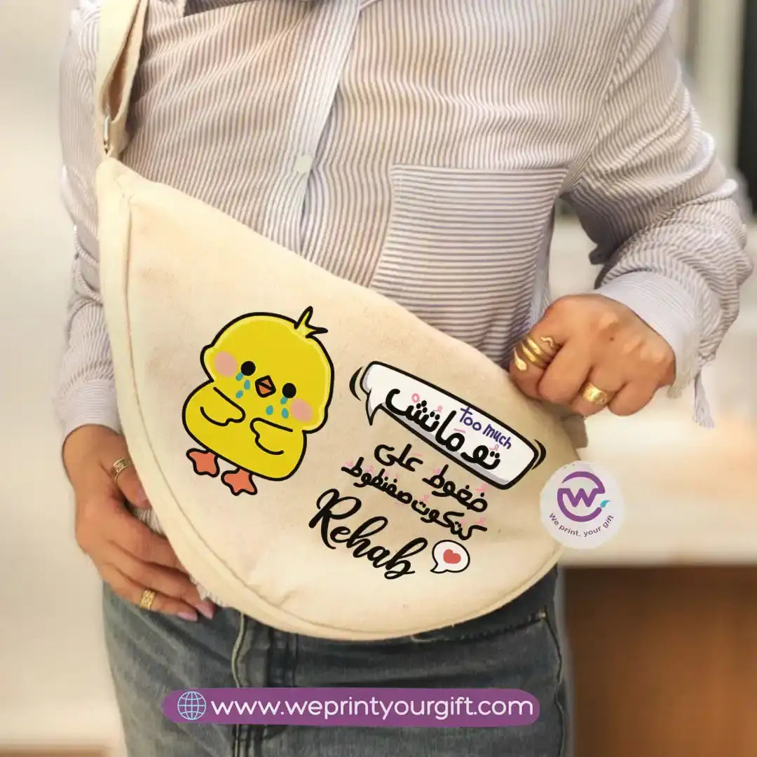 Custom waist bag- chick comic - WE PRINT
